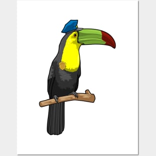 Toucan as Police officer Police Posters and Art